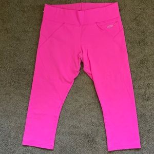 Lorna Jane hot pink 7/8 tights